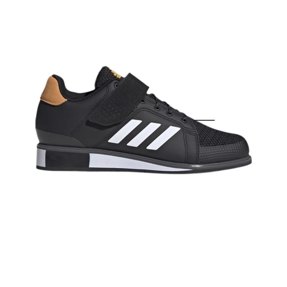 adidas Black White Tan Athletic Shoes